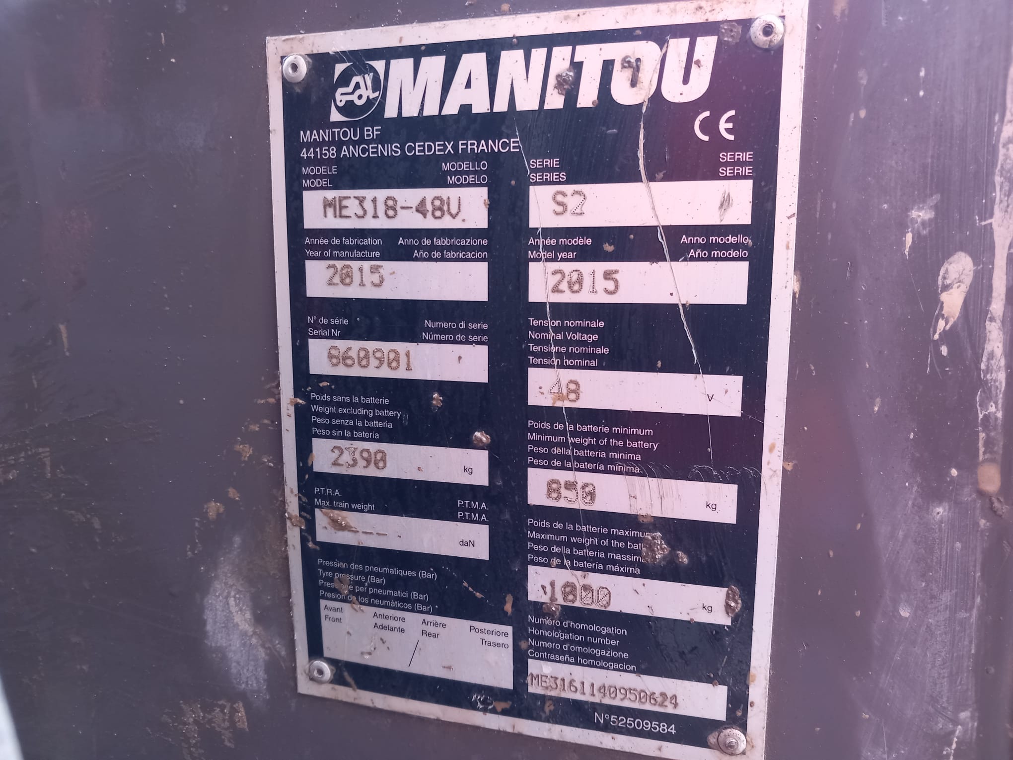 MANITOU ME318 48V