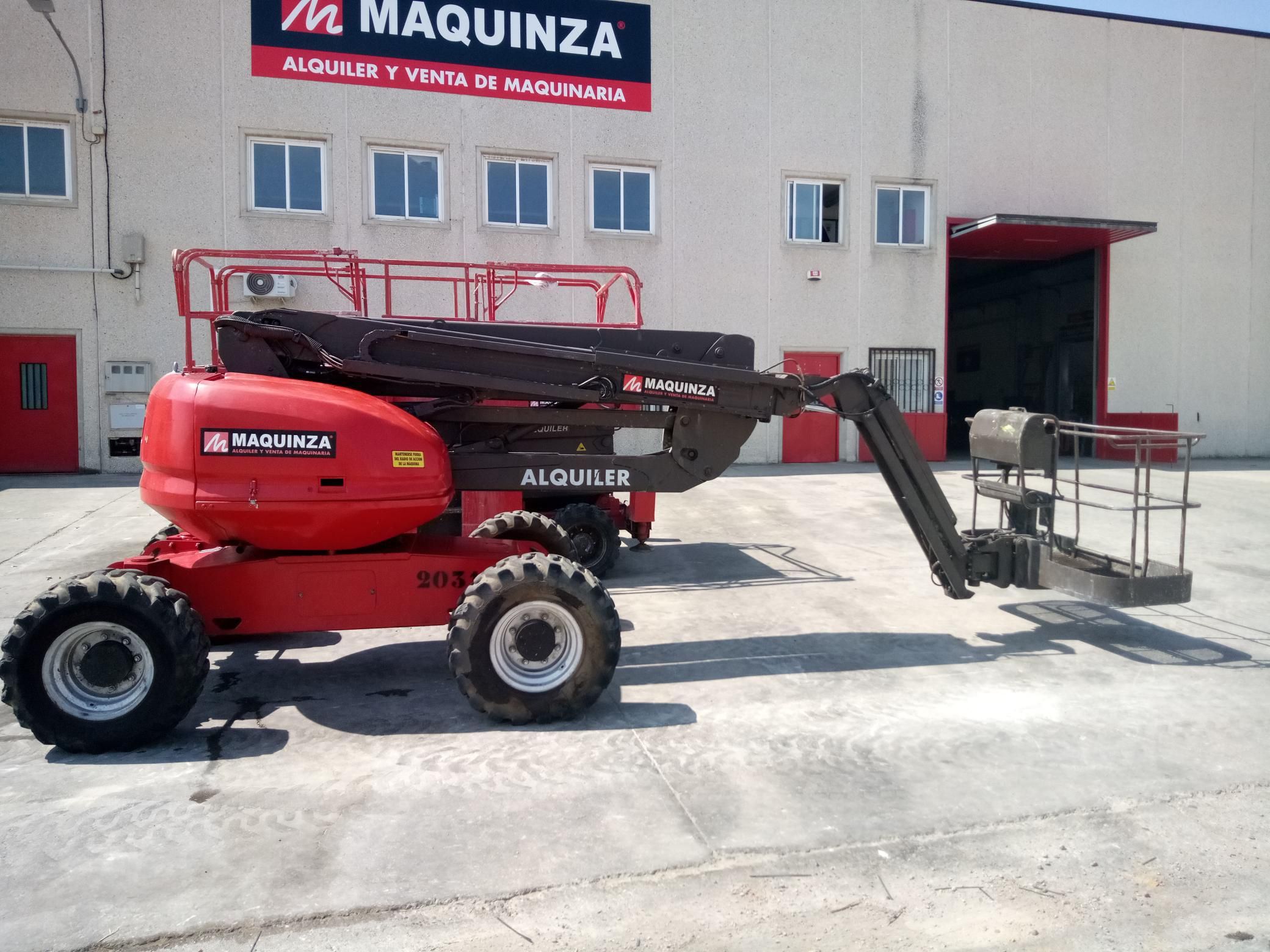MANITOU 160ATJ OSCILLATING AXLE.