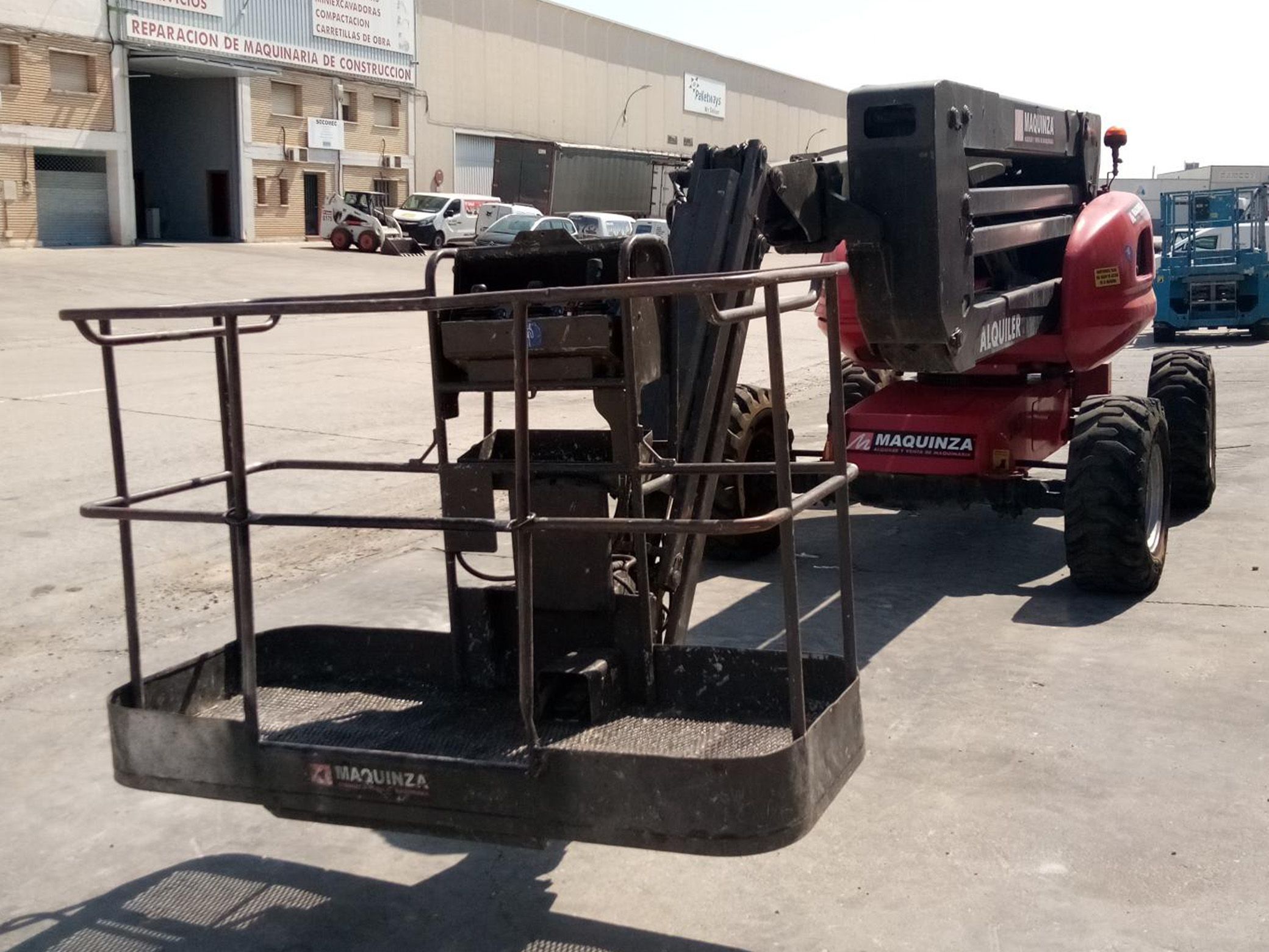 MANITOU 160ATJ OSCILLATING AXLE.