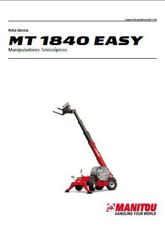 Fiche technique MT1840