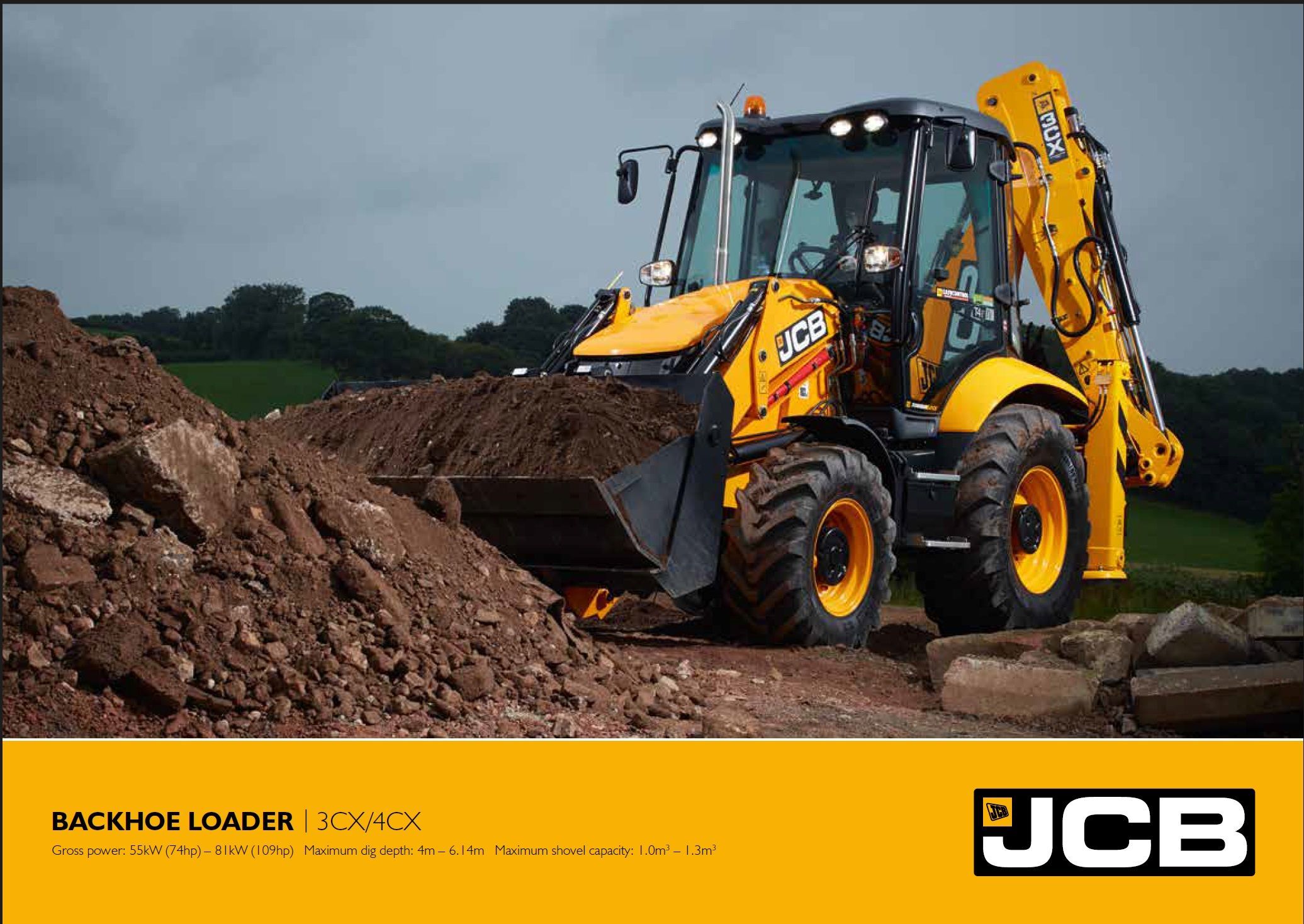 Fiche technique JCB 3CX