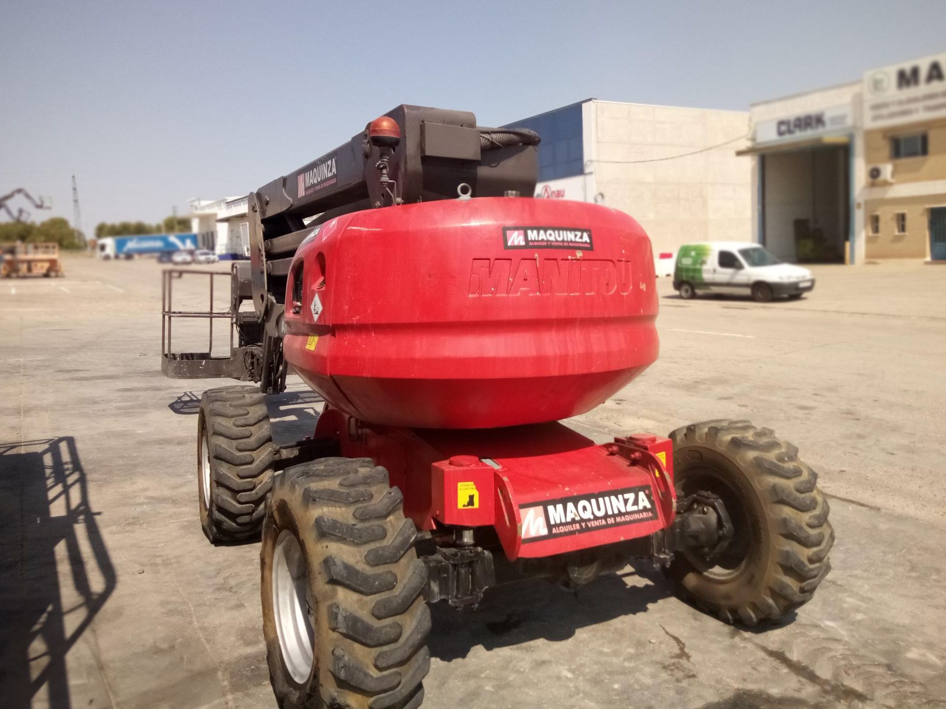 MANITOU 160ATJ OSCILLATING AXLE.