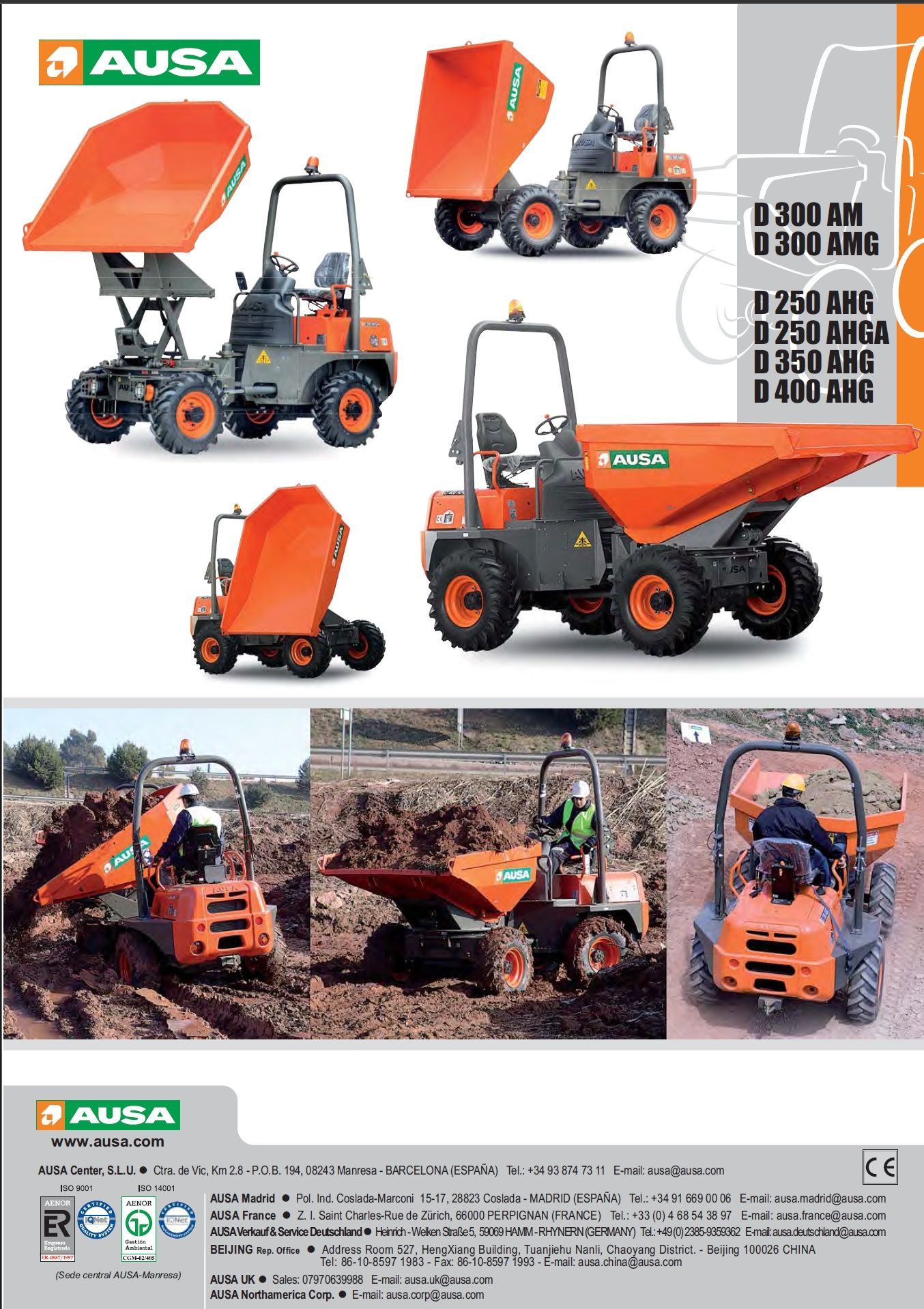 Datasheet AUSA D350AHG
