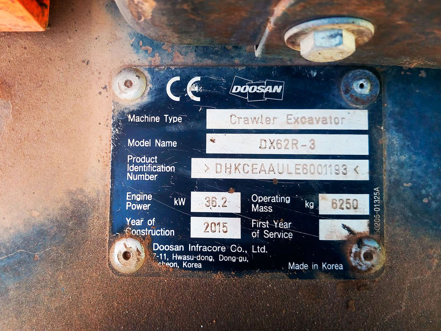 DOOSAN DX62R-3