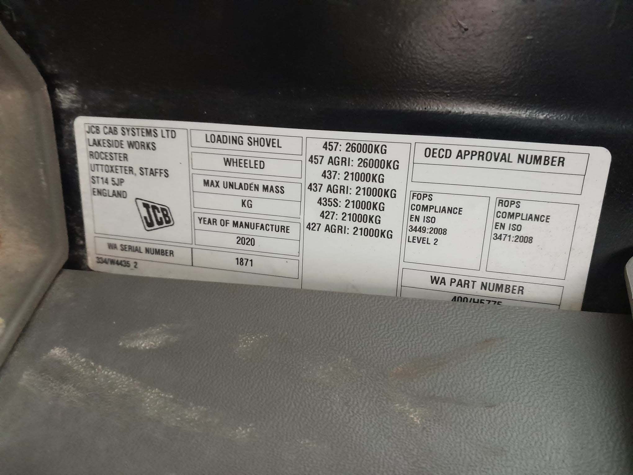 JCB 457ZX