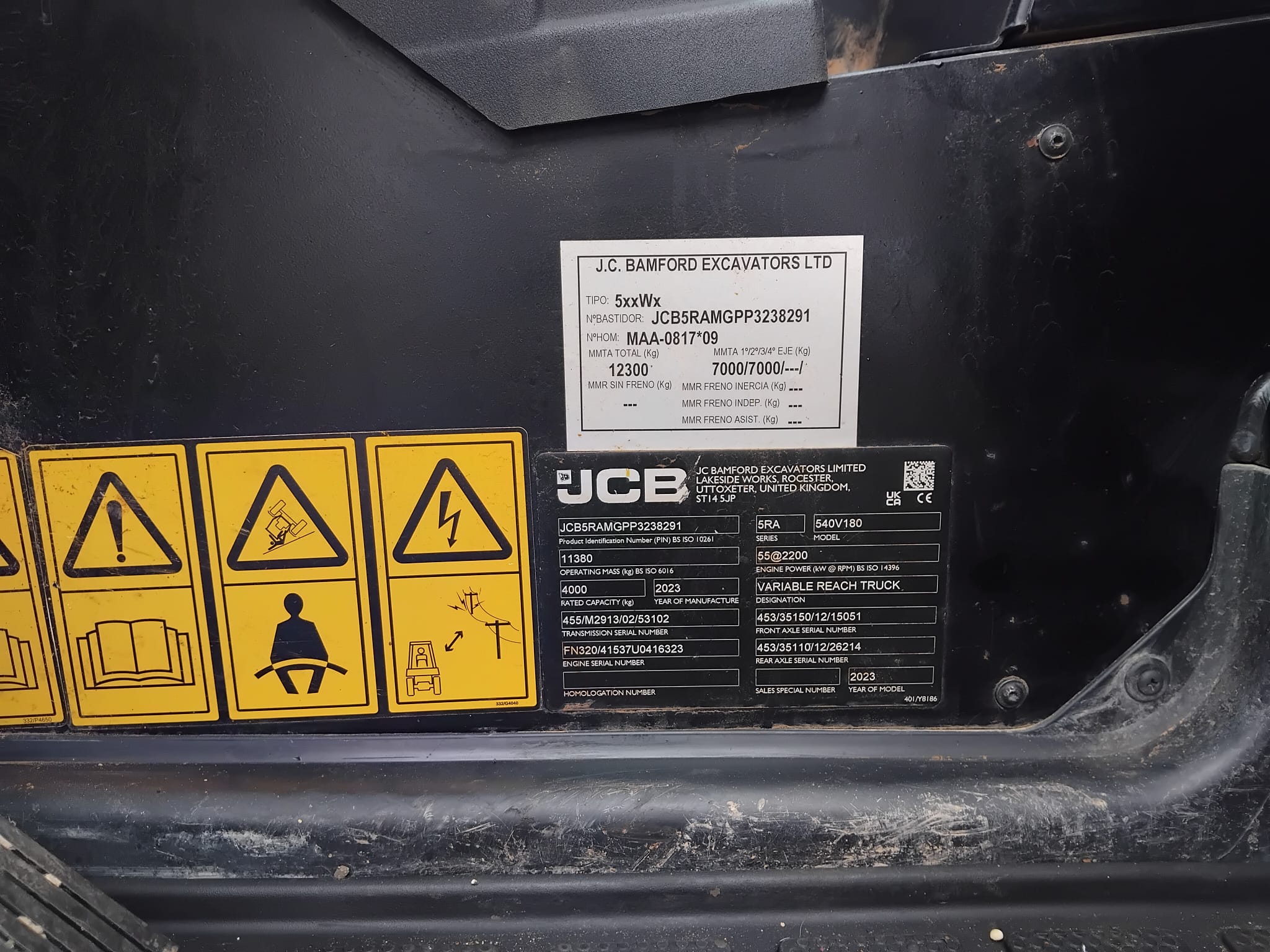 JCB 540.180