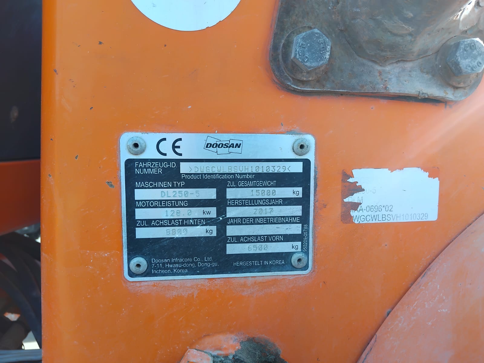 DOOSAN DL250-5