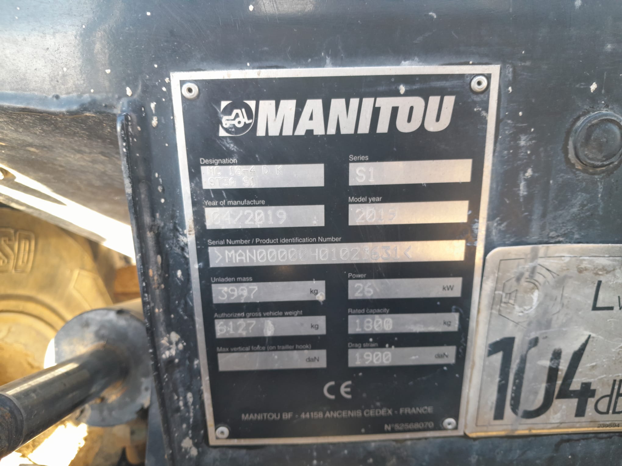 MANITOU MC18.4 D