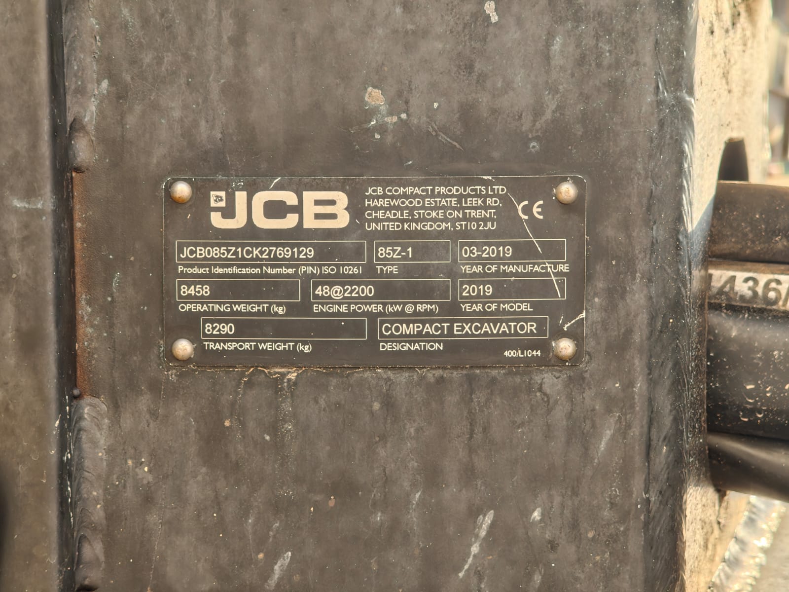 JCB 85Z