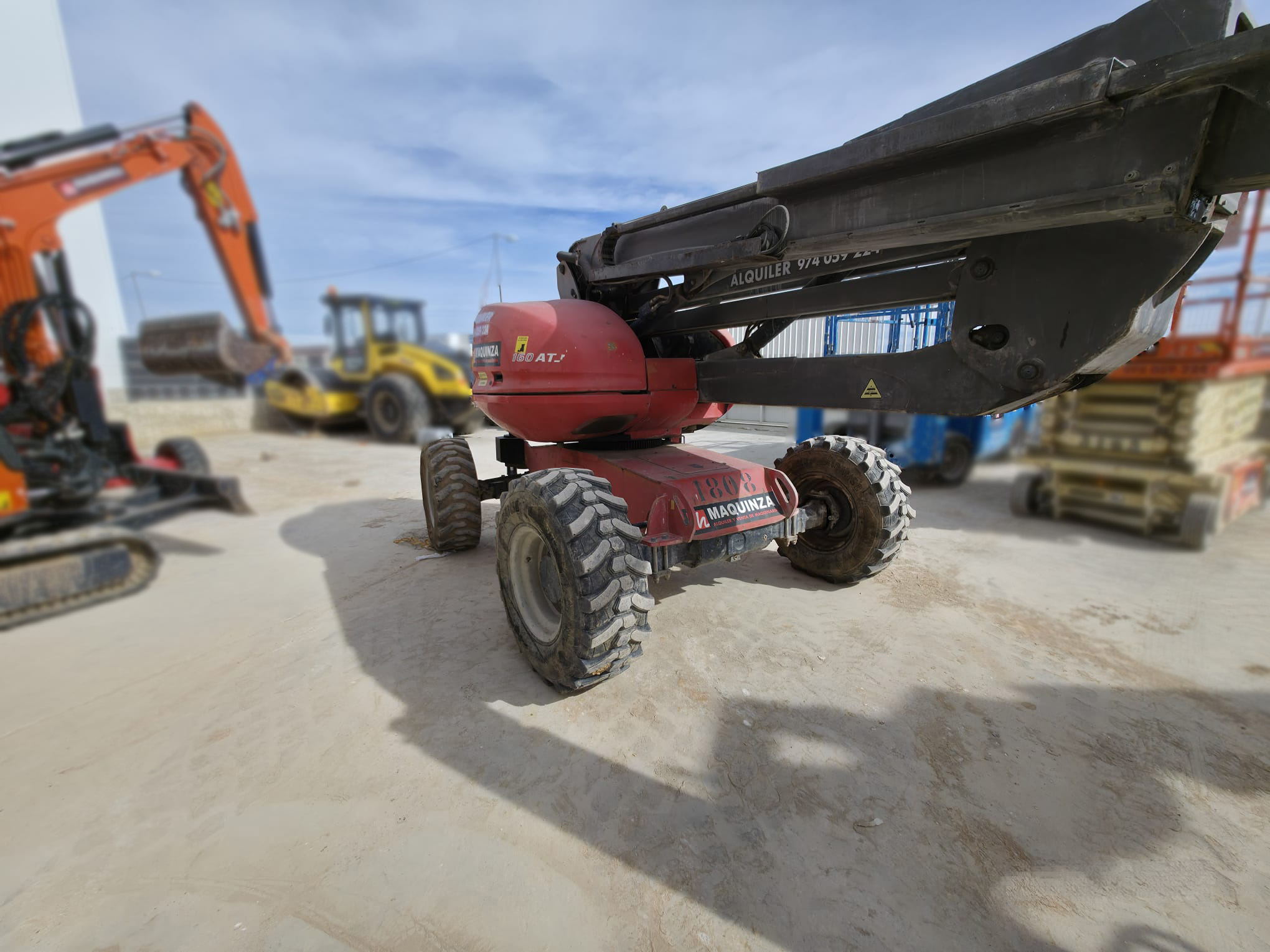 MANITOU 160ATJ EJE OSCILANTE