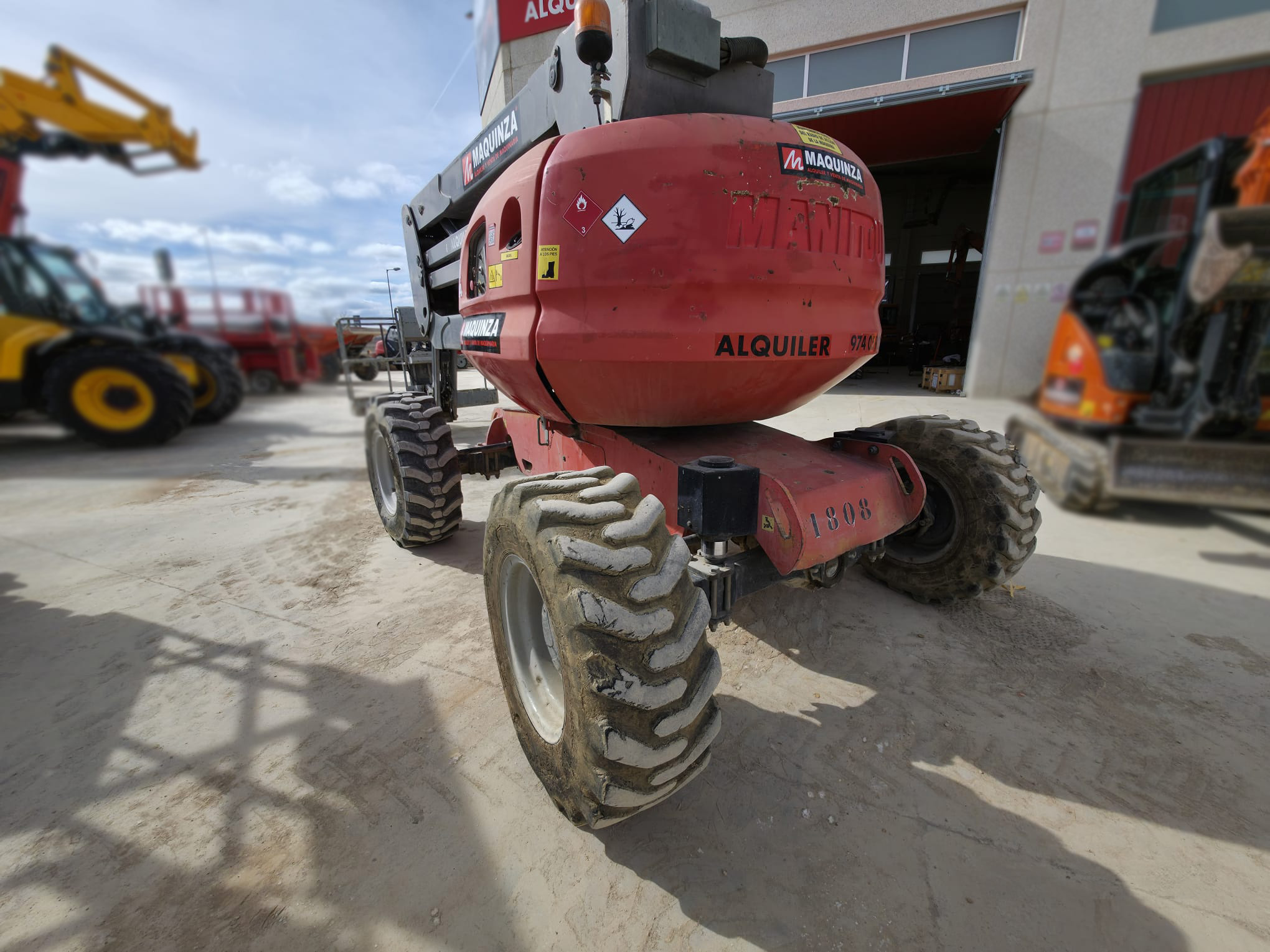 MANITOU 160ATJ EJE OSCILANTE