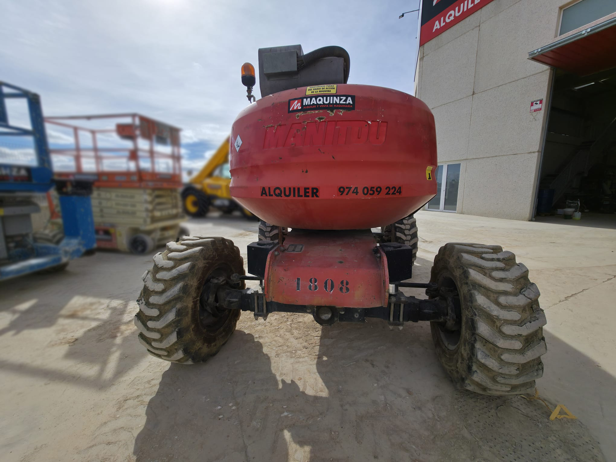 MANITOU 160ATJ EJE OSCILANTE