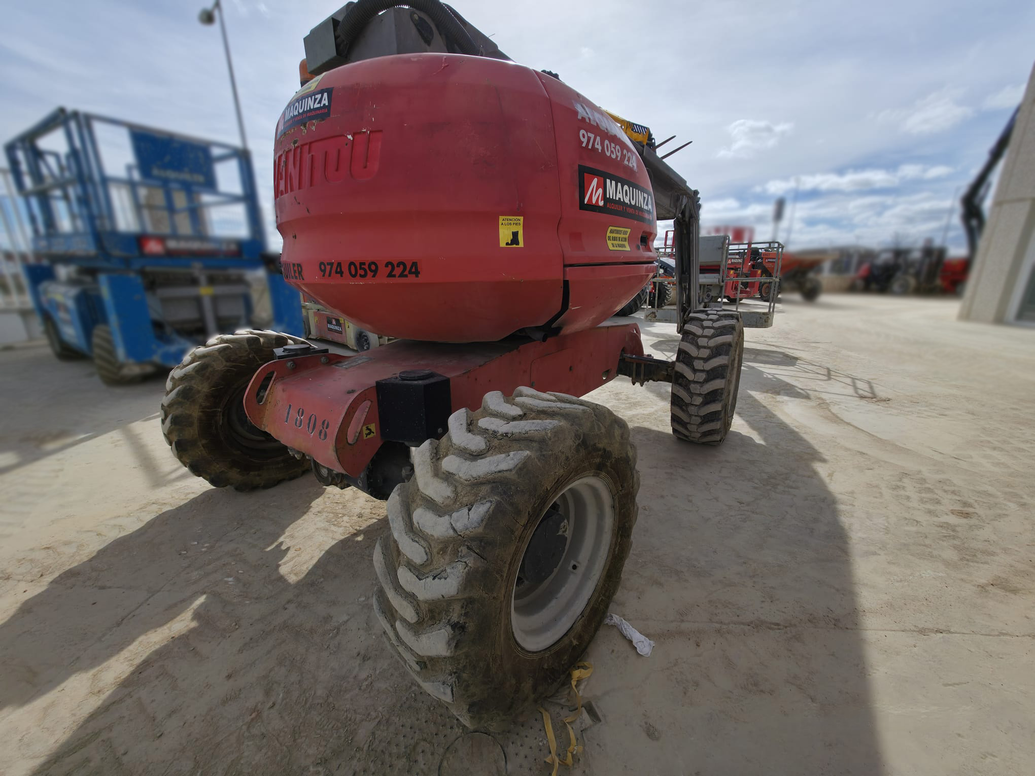 MANITOU 160ATJ EJE OSCILANTE