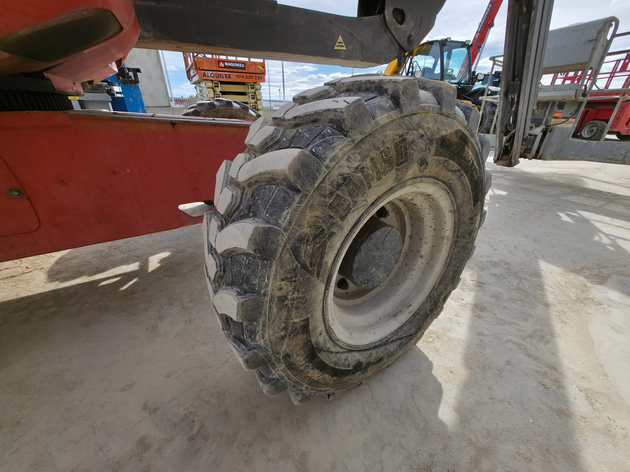 MANITOU 160ATJ EJE OSCILANTE