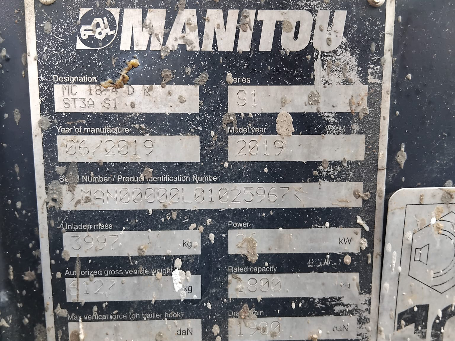 MANITOU MC18.4 D