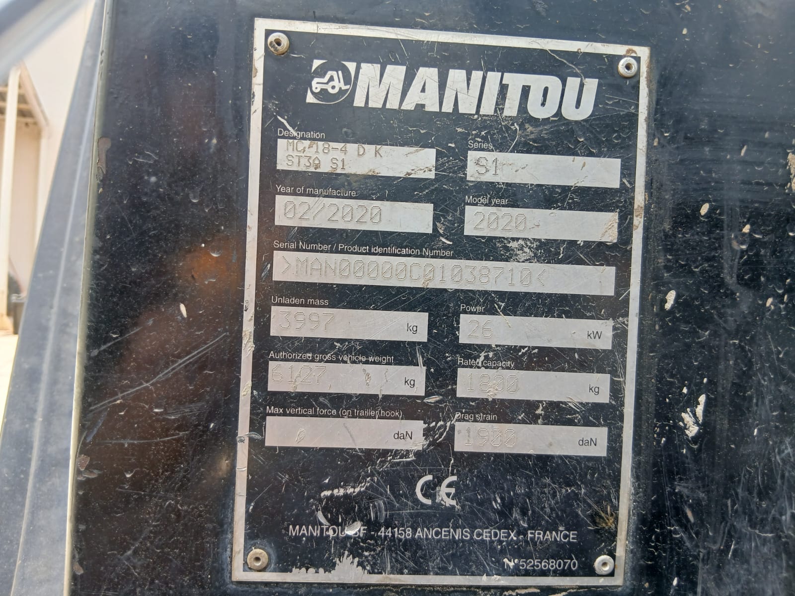 MANITOU MC18.4 D